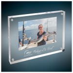 Customized 6" x 8" Magnetic Acrylic Frames or Awards