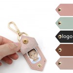 Photo Key Tag Photo Frame Key Chain with Logo