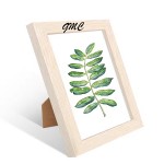 Wooden Picture Frame with Logo