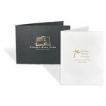 Logo Branded White Horizontal Portrait Folder (4"x6")