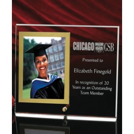 Custom Clear Vertical Photo Frame (5"x7")