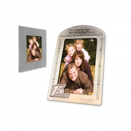 2D Custom Photo Frame w/Custom Emblem (4 x 6 in Photo) with Logo  2D Custom Photo Frame w/Custom Emblem (4 x 6 in Photo) with Logo