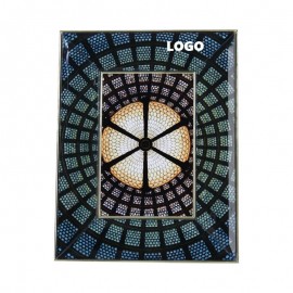 Retro Metal Glass Picture Frame with Logo  Retro Metal Glass Picture Frame with Logo