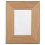3.5" x 5" - Genuine Red Alder Picture Frame with Logo