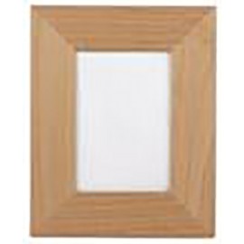 3.5" x 5" Genuine Red Alder Picture Frame with Logo
