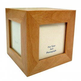 Photo Cube Picture Frame with Logo