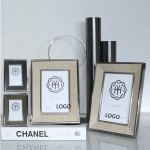 Customized Metal Woven Leather Photo Frame