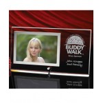 Clear Horizontal Photo Frame (6"x4") with Logo