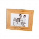 Custom Imprinted Bamboo Photo Frame (5"x7")