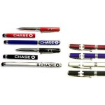 Personalized Metal Pen with Laser Pointer, LED Light & Stylus