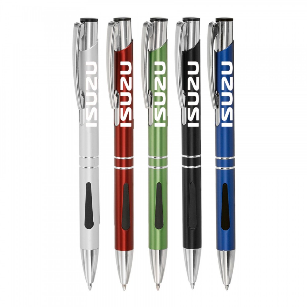 Personalized Slim Metal Comfort Grip Pens