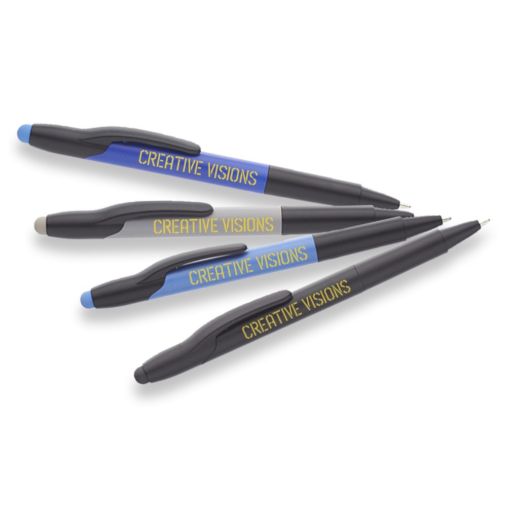 Classic 2-in1 Highlighter Pens w/ Custom Logo Ballpoint Pen with Logo