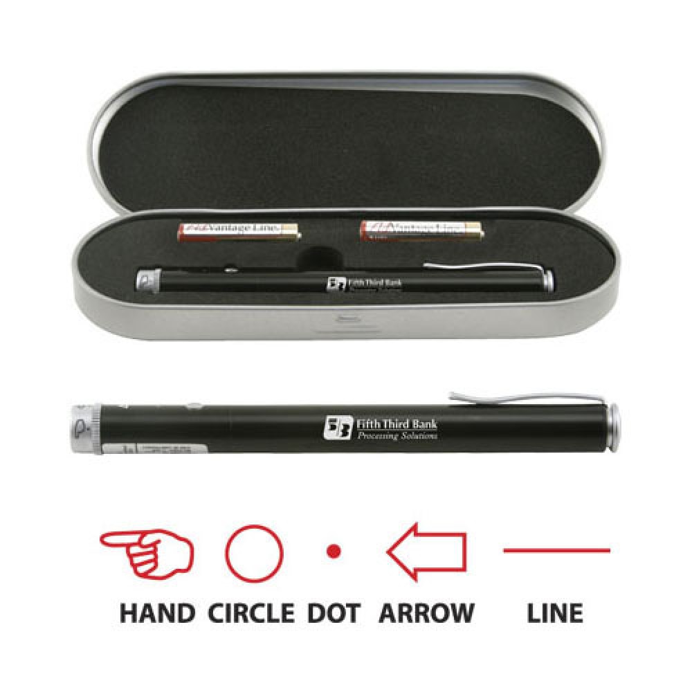 Customized 5-in-1 Executive Presentation Laser Pointer Customized 5-in-1 Executive Presentation Laser Pointer
