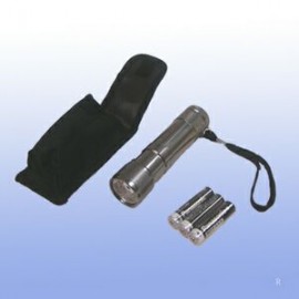 8 LED Flashlight W/1 Laser Pointer (Screened) with Logo