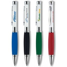 Logo Branded Metal Collection Twist Action Ballpoint Pen & Laser Pointer  Logo Branded Metal Collection Twist Action Ballpoint Pen & Laser Pointer
