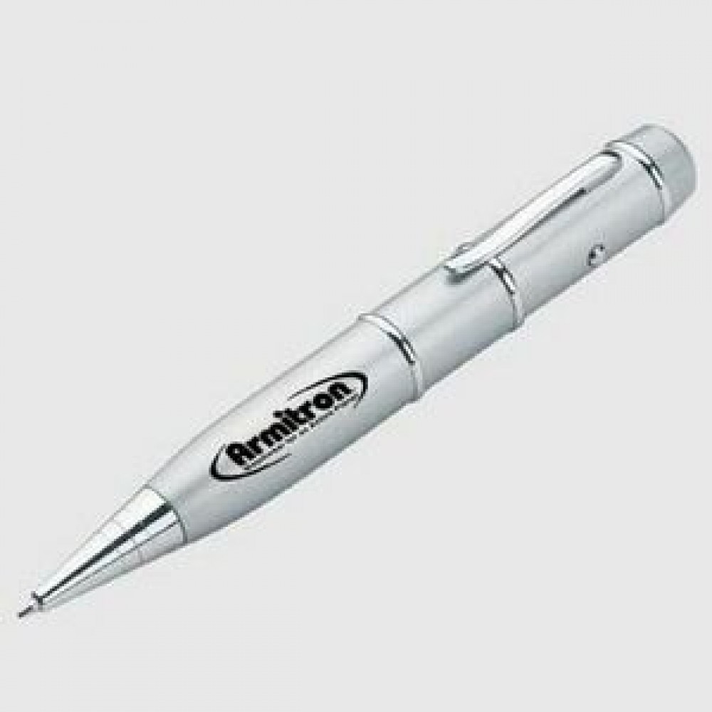 Flash Drive Pen Laser Pointer (128 MB) with Logo