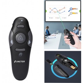 2.4G Wireless Presenters W/Green Lights with Logo  2.4G Wireless Presenters W/Green Lights with Logo