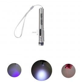 Promotional 3-IN-1 Flashlight With Wristband