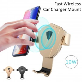 Personalized 2 in 1 Wireless Car Charger Mount Wireless Charing Car Mount