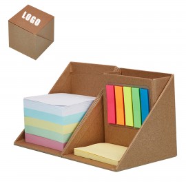 Logo Branded Cubic Box Sticky Note Memo pad Holder