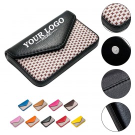 PU Business Card Holder with Logo