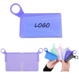 Foldable Face Mask Holder Storage Case Logo Branded  Foldable Face Mask Holder Storage Case Logo Branded