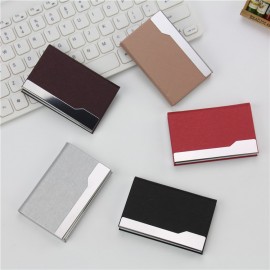 PU Business Card Case with Logo