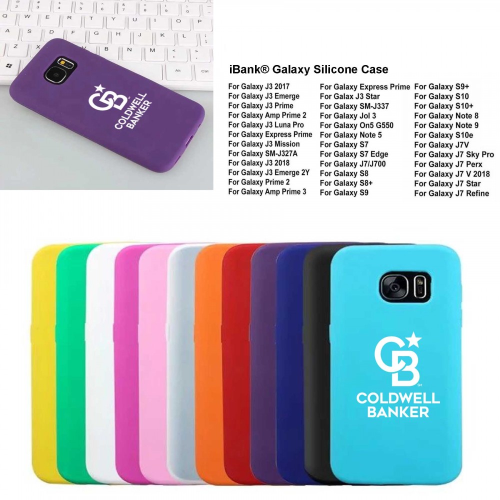iBank Samsung Galaxy Silicone Case (Purple) Custom Printed iBank Samsung Galaxy Silicone Case (Purple) Custom Printed