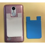 Cell Phone Silicone Card Holder Custom Printed