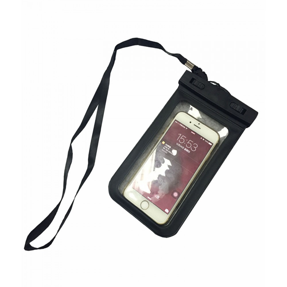Customized Water Resistant/Water-proof/100% Sealed PVC Phone Pouch Bag Holder w/Lanyard