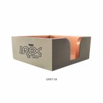 Copper Concrete Note Pad Holder with Logo