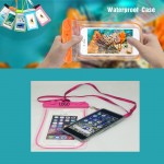 Waterproof Cellphone Case with Lanyard. with Logo