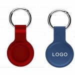 pple Air Tag Holder With Keychain with Logo