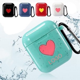 Logo Branded Earphones Silicone Protective Cover Case