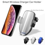 2 in 1 Wireless Car Charger Mount Wireless Charing Car Mounted Charger with Logo