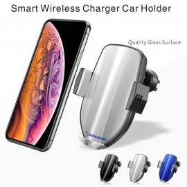 2 in 1 Wireless Car Charger Mount Wireless Charing Car Mounted Charger with Logo  2 in 1 Wireless Car Charger Mount Wireless Charing Car Mounted Charger with Logo