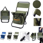Customized Fishing Chair With Cooler Bag