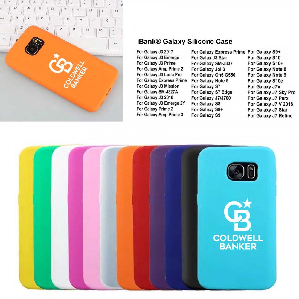 Custom Printed iBank Samsung Galaxy Silicone Case (Orange) Custom Printed iBank Samsung Galaxy Silicone Case (Orange)