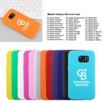 Custom Printed iBank Samsung Galaxy Silicone Case (Orange)