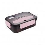Personalized 1100ml Plastic Bento Box with Utensils for Kids