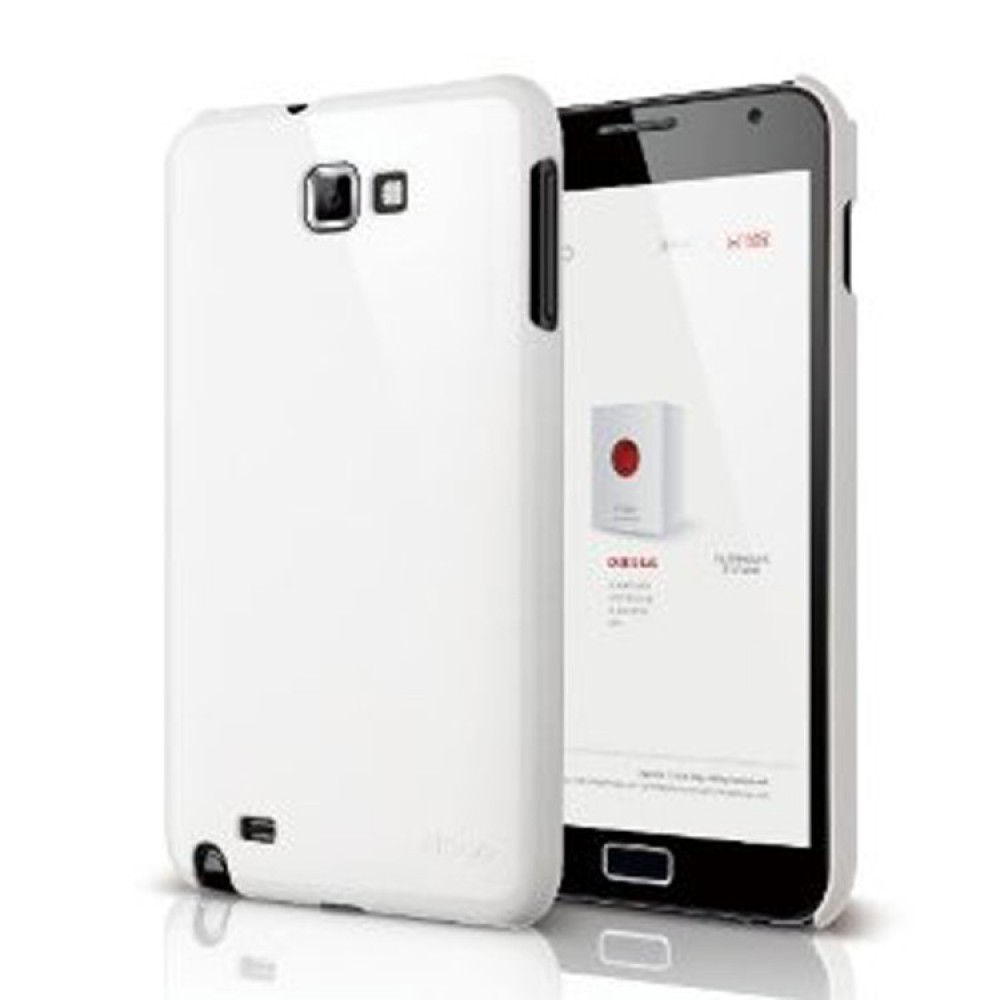 iBank(R) White Galaxy Note Case Custom Imprinted iBank(R) White Galaxy Note Case Custom Imprinted