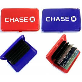 Pocket Size Credit & Business Cards Case/Wallet with Logo