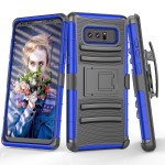 Custom Imprinted iBank(R) Samsung Galaxy Note 8 Shockproof Case (Blue)