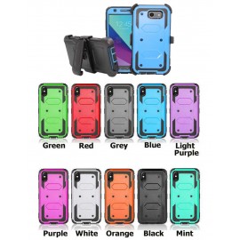 Custom Printed iBank Galaxy Note 8 Hard Case with Belt Clip and a kickstand (Blue) Custom Printed iBank Galaxy Note 8 Hard Case with Belt Clip and a kickstand (Blue)