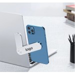 Phone Holder for Laptop,Slim Portable Foldable Computer Expansion Bracket with Logo