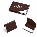 PU Metal Business Card Holders Custom Printed