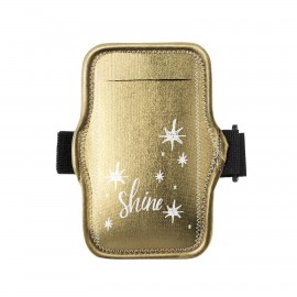 Jog Strap Plus Metallic Neoprene Smartphone/iPod Holder with Logo