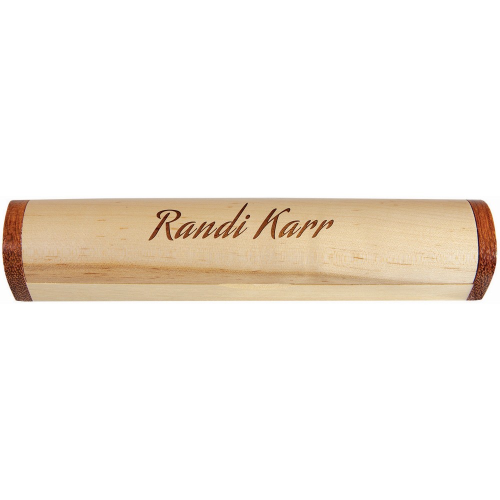 Custom Imprinted 6 7/8" x 1 3/16" Maple Pen Case Custom Imprinted 6 7/8" x 1 3/16" Maple Pen Case