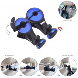 Promotional Car Headrest Bag Hanger Magnetic Phone Holder  Promotional Car Headrest Bag Hanger Magnetic Phone Holder