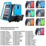 iBank Galaxy S10 Hard Case with Belt Clip and a kickstand (Blue) Custom Imprinted